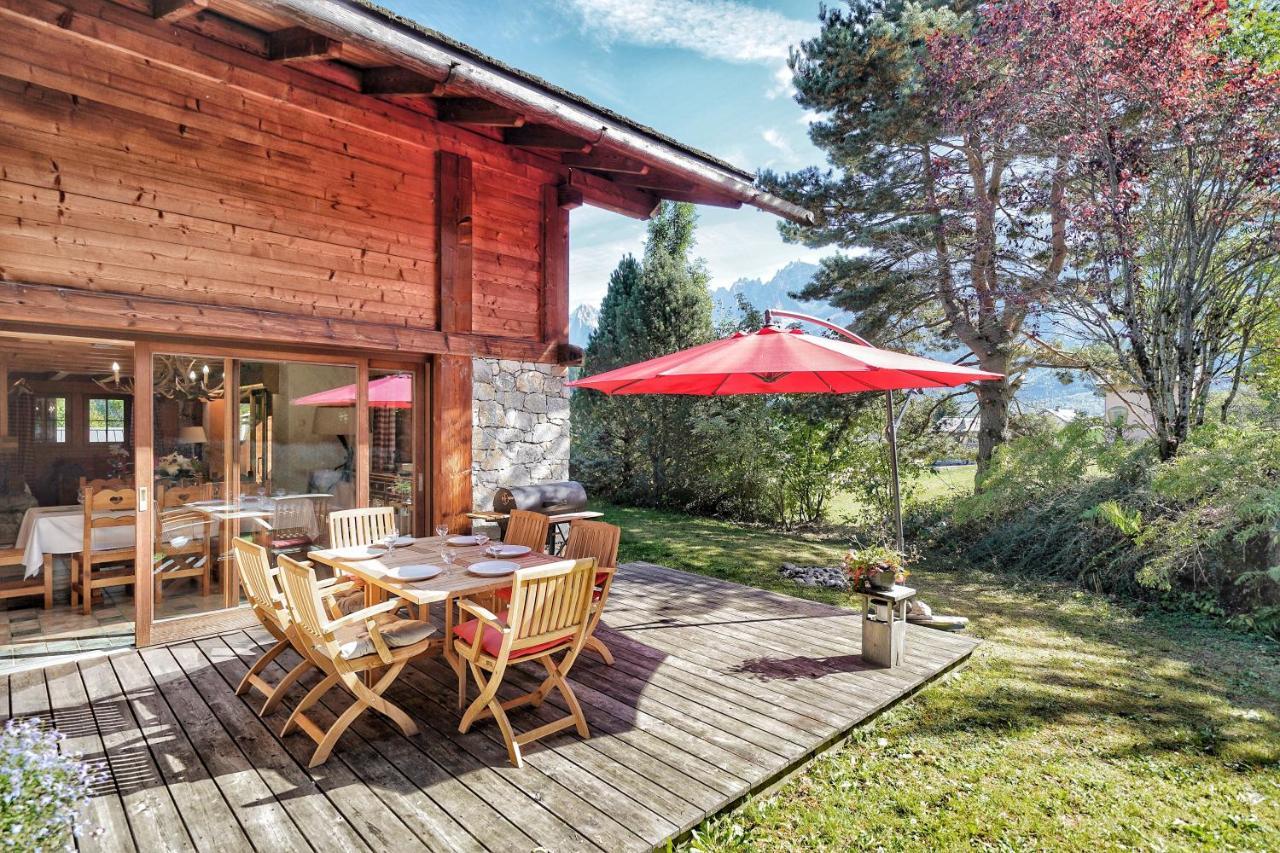 Villa Thendia Montblanc à Les Houches Extérieur photo