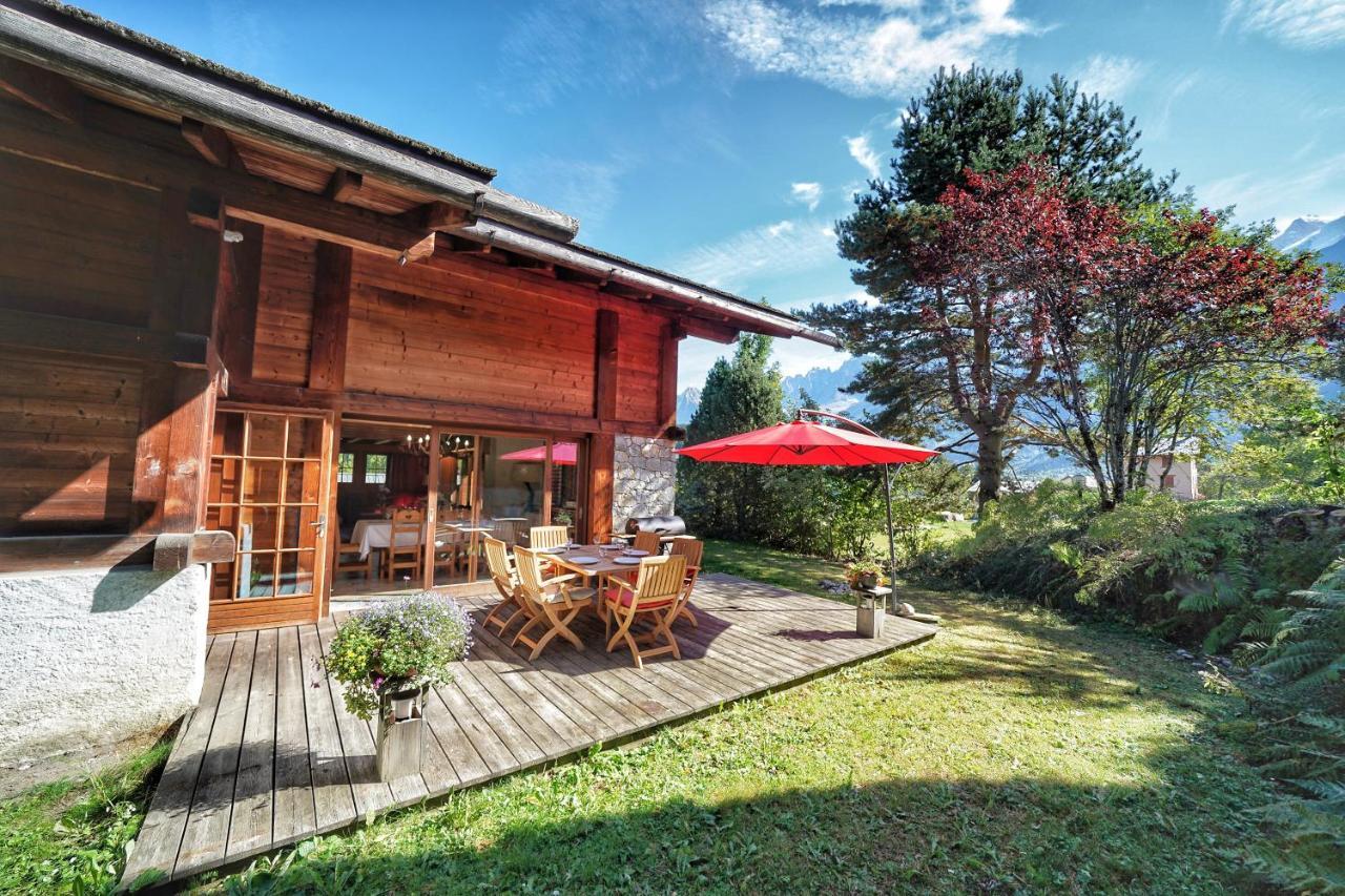 Villa Thendia Montblanc à Les Houches Extérieur photo